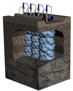 Coupled heat transfer and groundwater flow models for ground freezing