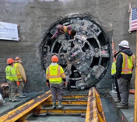 Bergen Point Outfall tunnel