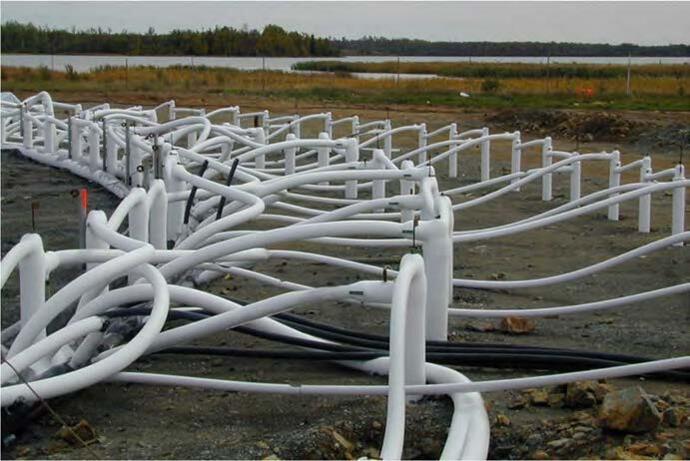 Ground freezing on a large scale and its historical importance in deep mine development